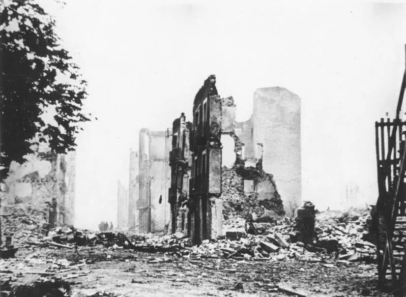 Bombing of Guernica historical image 1