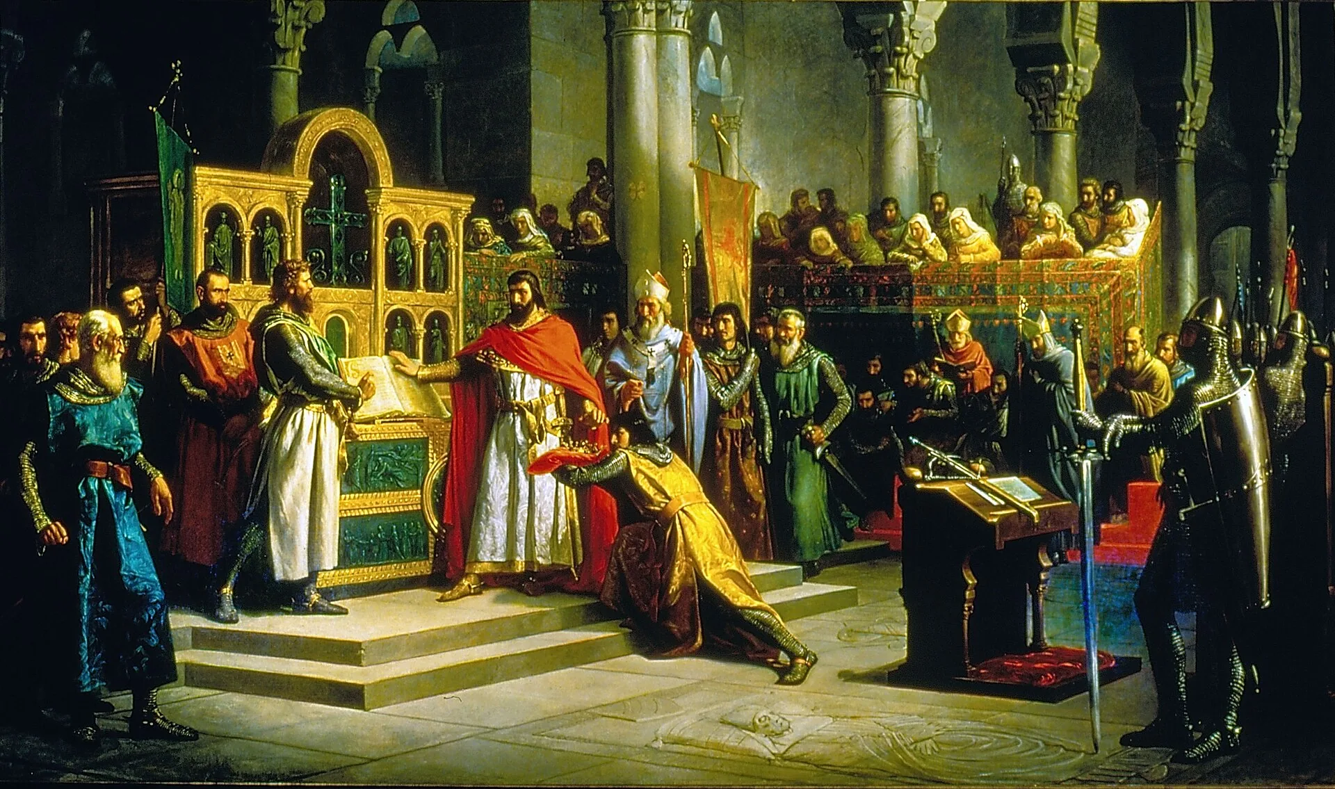 El Cid takes Valencia historical image 1
