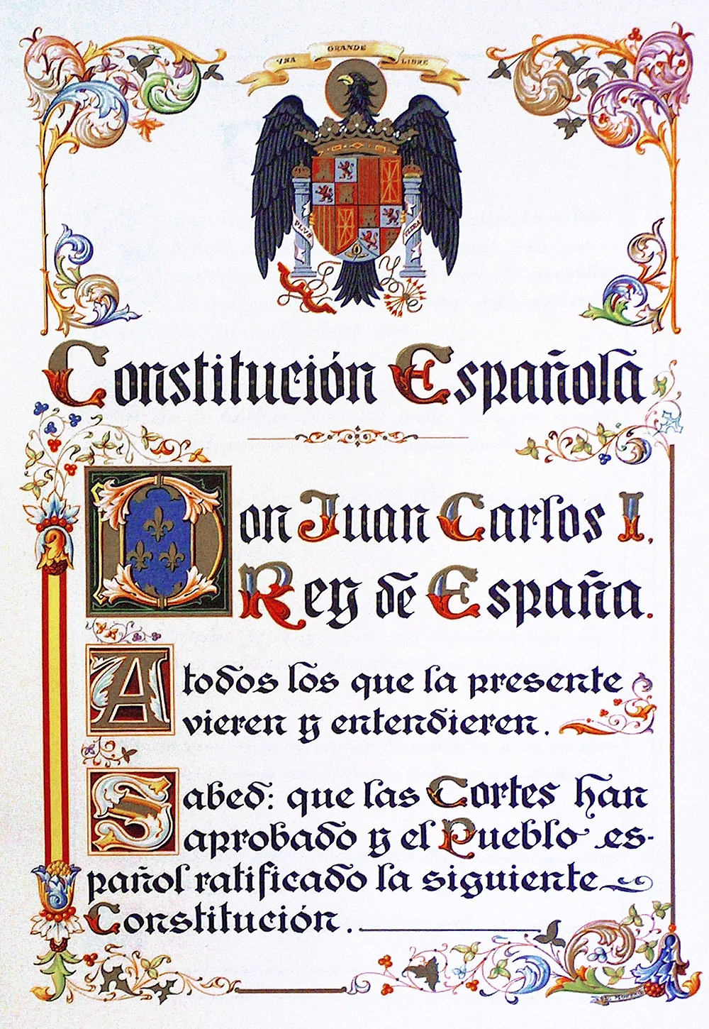 Constitution of 1978 historical image 1