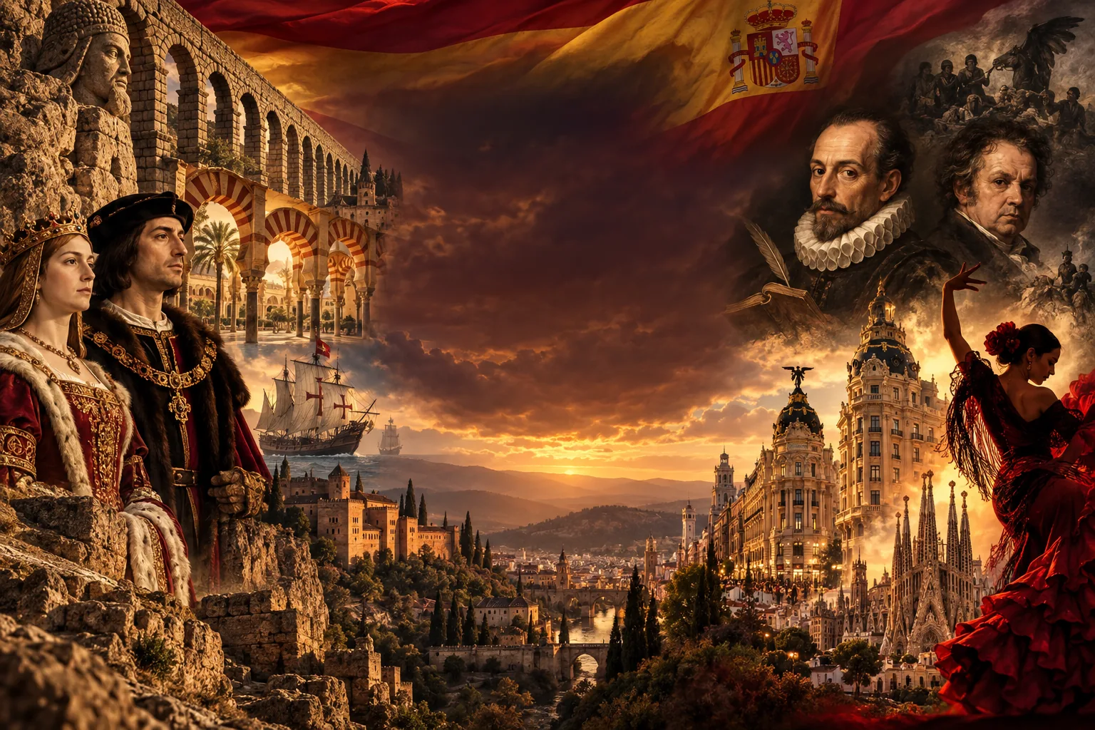 A visual introduction to the history of Spain