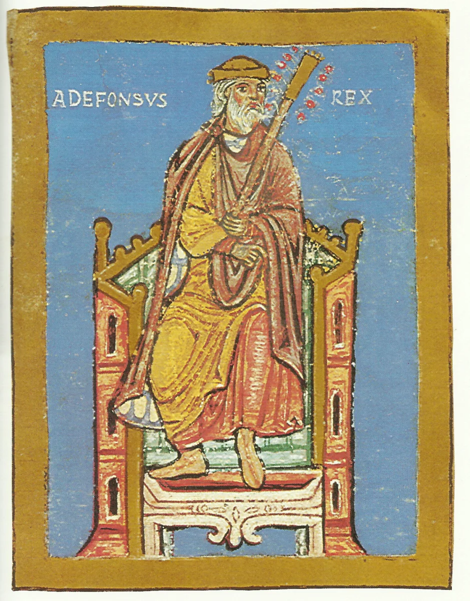 Portrait of Alfonso III of Asturias