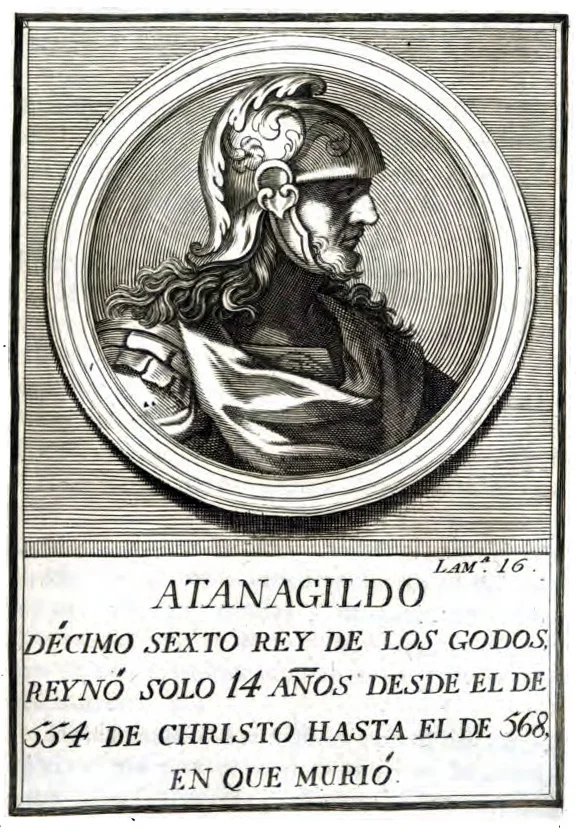 Portrait of Athanagild